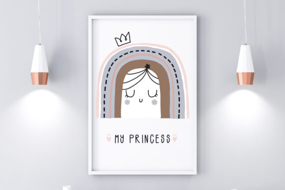 Download Nursery Wall Art - My Princess Cute WallArt - Nursery wall art Collection