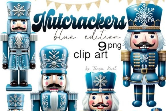 Download Nutcracker Soldier Blue Christmas - Nutcracker soldier Collection