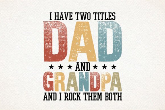 Download Dad and Grandpa SVG Retro Tshirt Design - Tshirt design Collection
