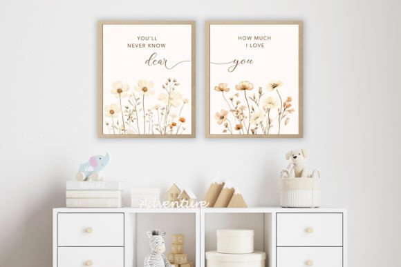 Download Wildflower Nursery Wall Art - Nursery wall art Collection